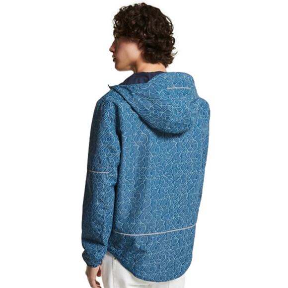 MICHAEL KORS MENS Graphic Logo Woven Hooded Jacket size XL NEW - Picture 3 of 9